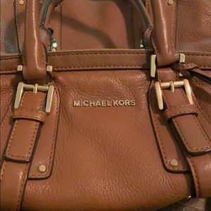 Michael Kors leather satchel